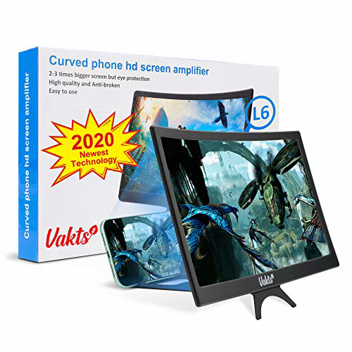 Agrandisseur D'écran 3D Pour Téléphone - Support Téléphone Portable - Effet Cinéma 18 Pouces - 8
