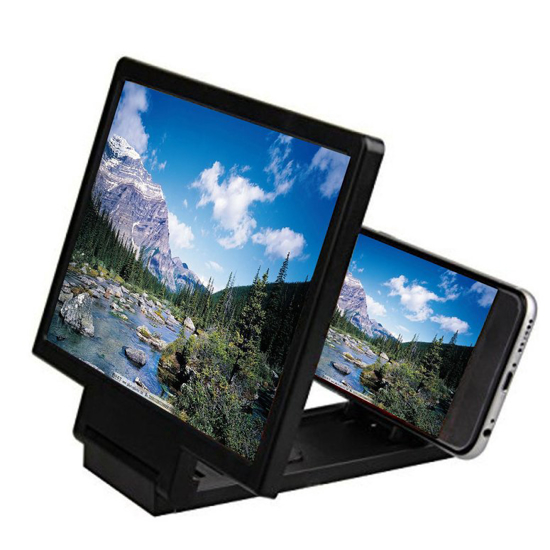 Image sur Amplificateur d'écran 3D HD, nouveau support de téléphone, amplificateur d'écran vidéo, amplificateur de téléphone à écran pour tous les smartphones