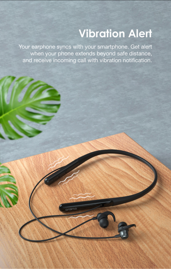 Image sur Kit Bluetooth ORAIMO OEB E75D -  Necklace 3 Lite Neckband -   Wireless Earphone  Bluetooth Headset - 13 mois garantie