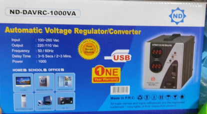 Image de Régulateur de tension - ND-DAVRC -1000VA
