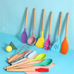 Image sur Set / Louches de cuisine en Silicone - 11 pièces