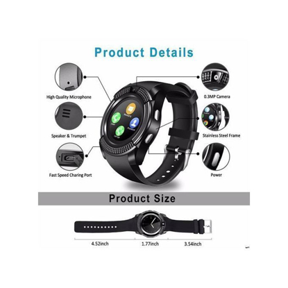 Image de Montre Intelligente Connectée - SIM - Bluetooth -Camera _ Modèle 2022