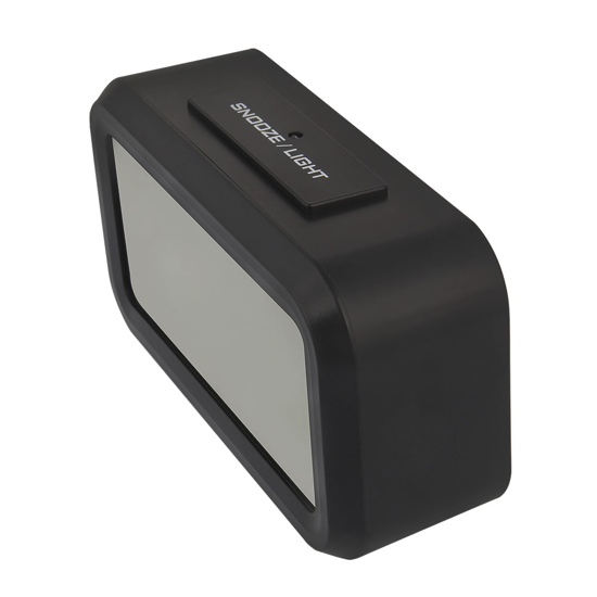 Réveil Numérique LED Avec Port USB - Horloge De Bureau Multifonction : Alarme, Température, Date, Compte à Rebours - Alimentation électrique
