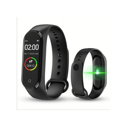 Image de Montre Intelligent On Connecte Sur Notre Smartphone M4 - Noir