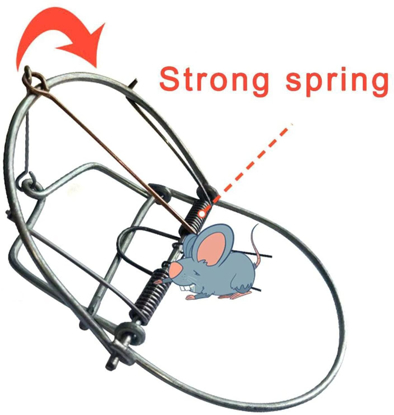 Ce sont des dispositifs à ressort avec des déclencheurs sur lesquels l'appât est placé. Son objectif principal est de paralyser la colonne vertébrale du rat en la écrasant.