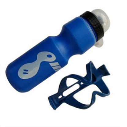 Livré avec une bouteille d'eau de vélo et une cage. La cage est conçue pour serrer la bouteille d'eau en place. Léger et extrêmement fiable, vous n'avez pas à craindre qu'il ne tombe.