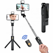 Image sur K12D Trépied Selfie Stick 2  flash intégré  Live Support 360 ° Rotation Bluetooth Selfie Stick