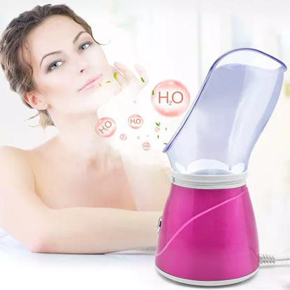 Image de Spa sauna facial humidificateur - Rose