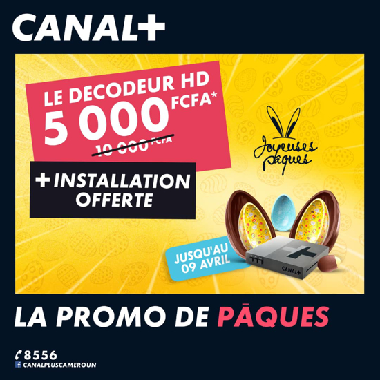 Image sur Décodeur canal + avec parabole promo disponible jusqu au 09 avril