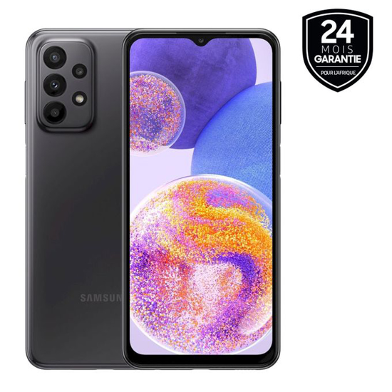 Image sur Samsung Galaxy A23 – 6.6" - 5G - Dual Sim - 50Mpx - 4Go - 64Go – 5000mAh – Noir - 24 mois de garantie