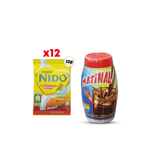 Image sur NIDO 12g x12 + Matinal 200G