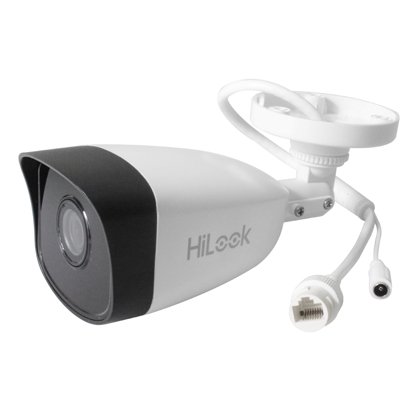 Image de Camera bullet hilook IP POE,ipc-b140h  4mega pixels, blanc