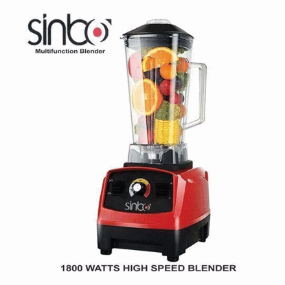 Image de Sinbo Blender Mixeur Multifonction 2 Litres – 4500 W - N