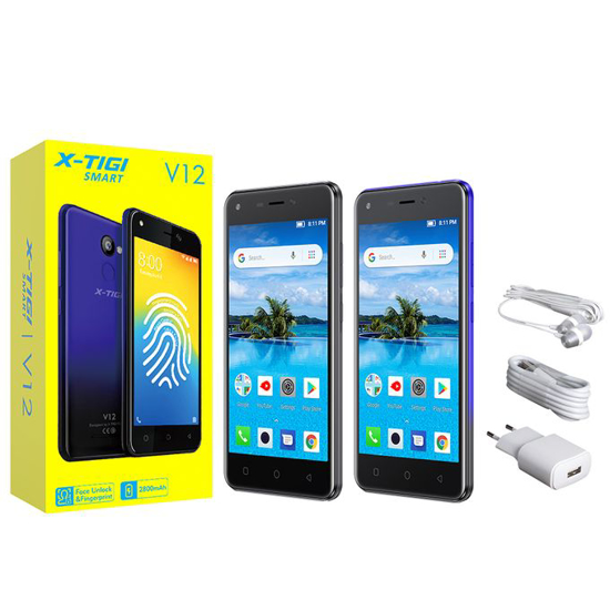 Image sur Smartphone X-TIGI V12 - 8Go/1Go Ram - 2800mAh - Double SIM - Noir
