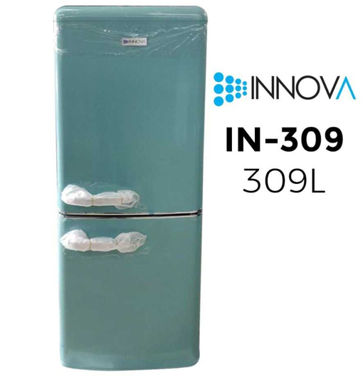 Image sur Réfrigérateur Combiné - 309 litres - Innova IN-309 - Vert - 6 mois garantis
