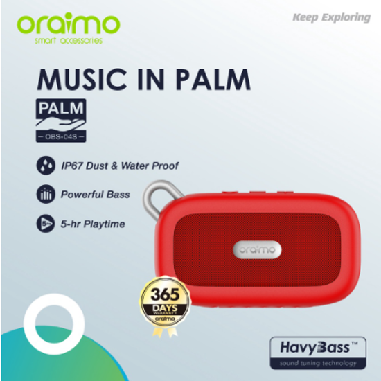 Image sur Oraimo Palm Ultra - Haut¨Parleur Bluetooth - OBS-04S - 1 an Garantie