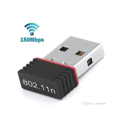 Image de Cle Wifi Adaptateur Usb Wireless Nano - Noir