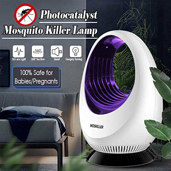Image sur LED Mosquito Killer Lamp Photocatalyseur Piège à moustiques Muet USB