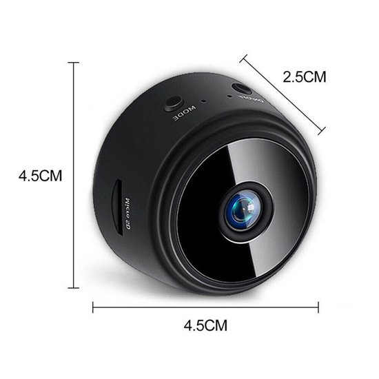 Image sur A9 Mini caméra WiFi caméra 1080p HD IR Vision nocturne caméra sans fil moniteur à distance Mini caméra vidéo caméra de Surveillance IP