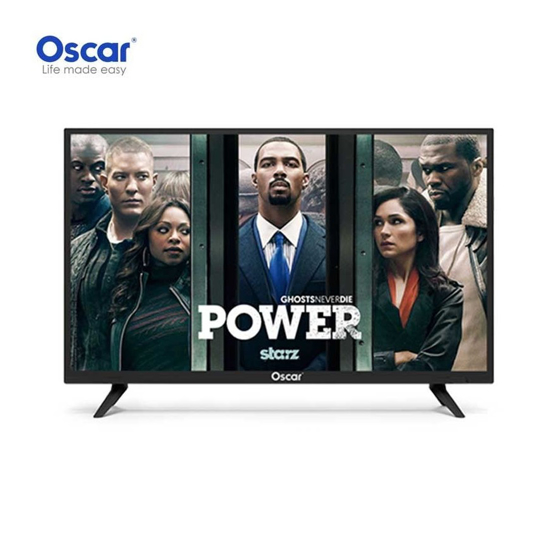 Smart TV-écran plat-OSCAR 55" - 4K Régulateur de tension et Décodeur intégrés - 6 mois de garantie
