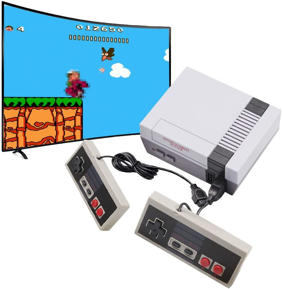 Mini console de jeux vidéo rétro, 620 jeux gratuits, avec deux manettes de jeu, pour télévision