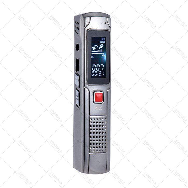 Enregistreur Vocal Numérique 128 Go - Bluetooth 5.2, écran 1.77", Formats WAV/MP3 - Pour Conférences, Cours, Interviews