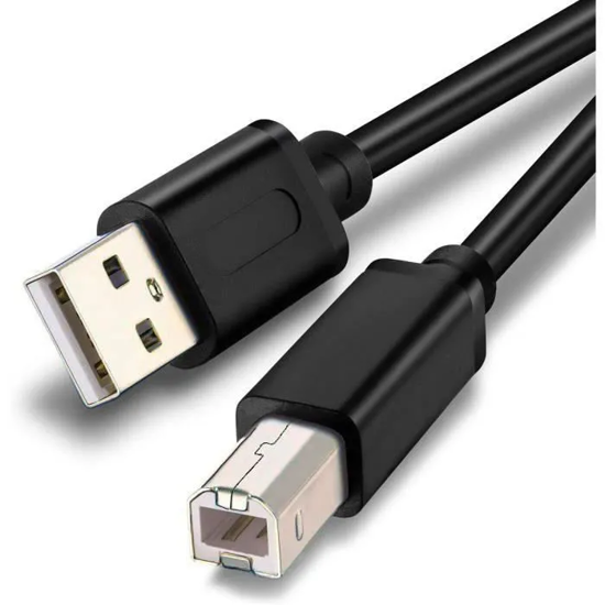 Image sur Câble USB mâle 2.0 A vers B, 3 pieds, 2 mètres, haute vitesse, pour imprimante