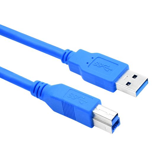 Image sur Câble USB 3.0 pour synchronisation de données, cordon pour imprimante 3 mètres