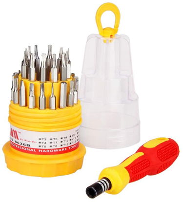 Image de jeu de tournevis 31 en 1