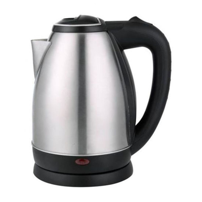 Agrandir l'image de Bouilloire électrique en inox - 1,8L - 2200W - Gris Argent Et Noir Image de Bouilloire électrique en inox - 1,8L - 2200W - Gris Argent Et Noir