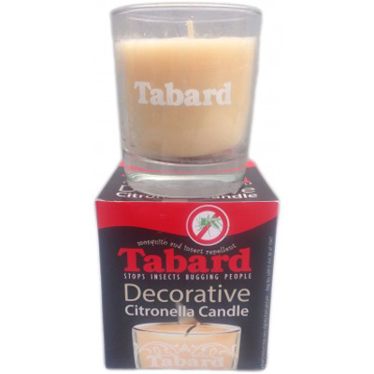 Image de Bougie insecticide parfumee TABARD en verre 250g