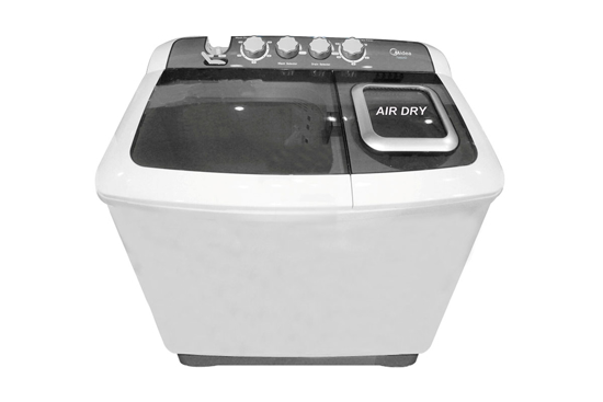 Machine à laver Midea MT100 - 12KG - Blanc - 12 mois garantis - iziway Cameroun