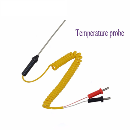 Sonde de température de type barre, multimètre de type tige, accessoires de sonde de température. Ces sondes peuvent être pliées et façonnées avec soin, ce qui les rend parfaites pour votre application. Très fiable et excellente qualité.
