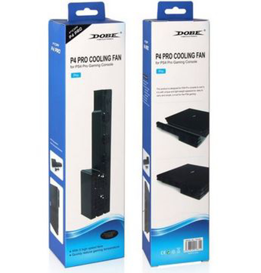Image sur Ventilateur De Refroidissement Playstation4 Pro Dobe Super Turbo Usb Avec 5 Ventilateurs - Noir - 18 Mois