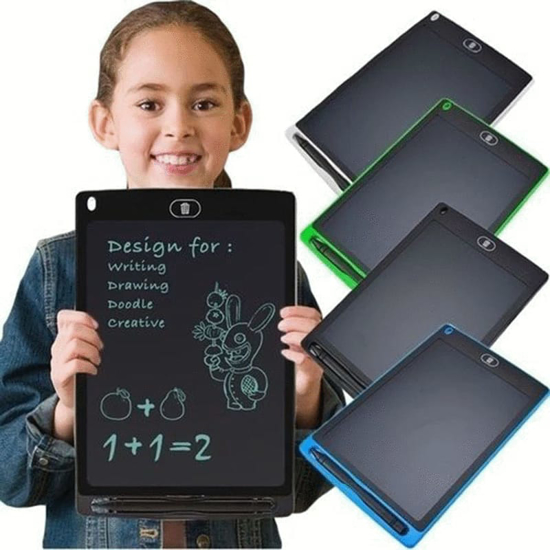 Image sur Tablette lcd Ultra fine pour dessin et écriture à la main, 5/12/8 pouces, surface électronique graphique, Portable