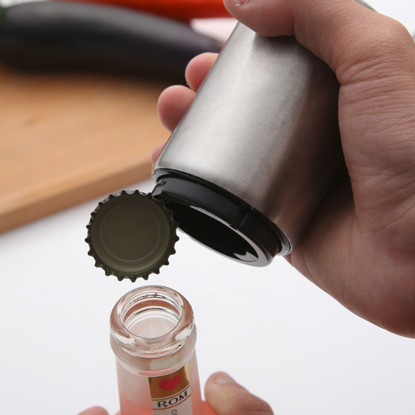 Image de Ouvre-bière de type presse magnétique automatique en acier inoxydable