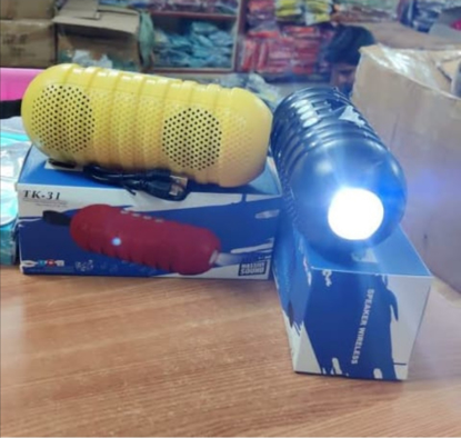 Image de HAUT PARLEUR BLUETOOTH TK-31 AVEC LAMPE LED (multicolore)