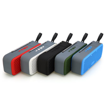 Image de Haut-parleur Bluetooth sans fil MC-218 Avec Puissante Sonore Et Station Radio -Noir et bleu