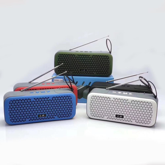 Image sur Haut-parleur Bluetooth sans fil MC-218 Avec Puissante Sonore Et Station Radio -Noir et bleu