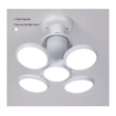 Image sur Super Lumineux LED Ampoule Déformable Garage Plafonniers E27 40W Football UFO Lampe