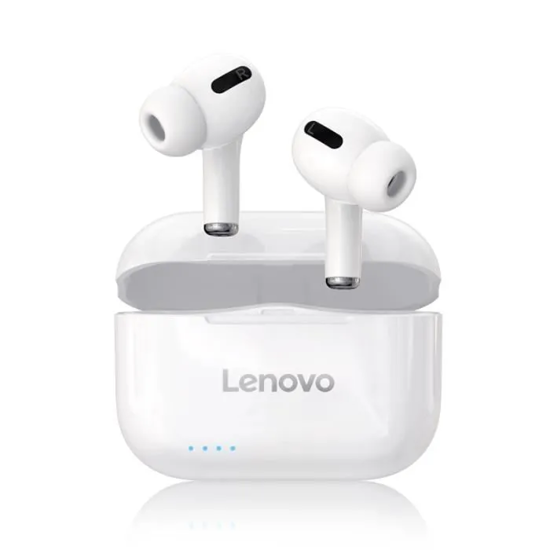 Image sur Lenovo – écouteurs sans fil Bluetooth LivePods LP1S TWS, casque d'écoute stéréo, musique HiFi, avec micro, pour téléphone IOS et Android