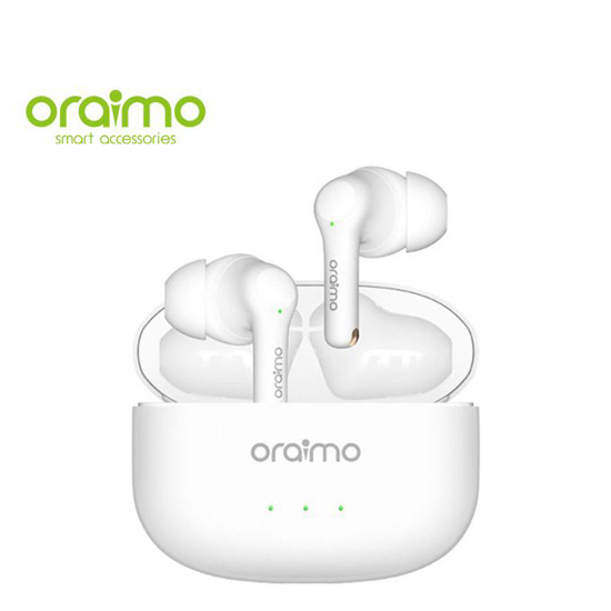 Image sur Oraimo FreePods3 Écouteurs Stéréo Sans Fil - Bleutooth- grande autonomie de batterie - Blanc