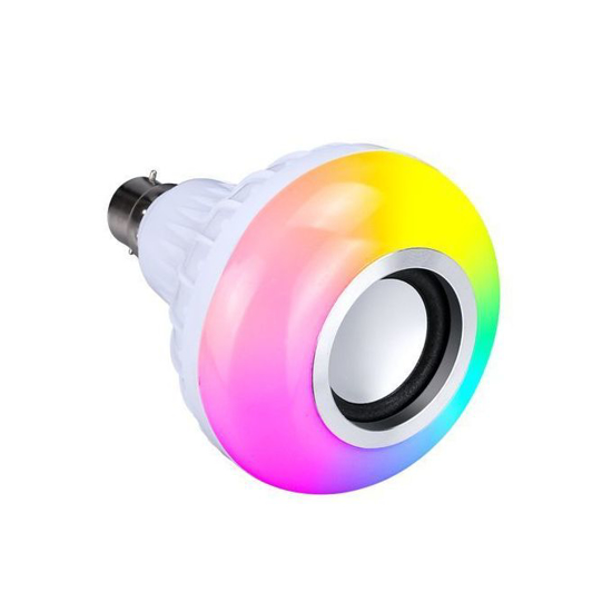 Image sur LED Ampoule Bluetooth Musique ANTICHOC+Haut-Parleur+Télécommande