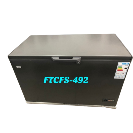 Congélateur coffre FIABTEC  FTCFS-492 - 392 litres - gris - 6 mois garantis - iziway Cameroun 