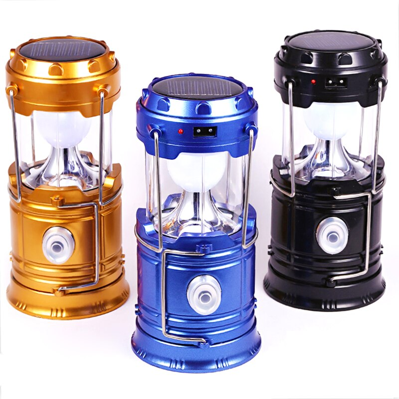 Lumière Camping Led Lanterne Led Solaire Extérieur Usb Rechargeable