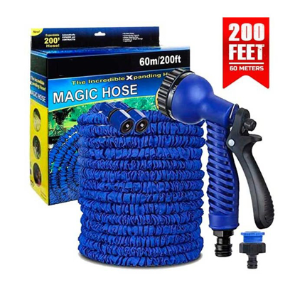 Image de Tuyau d’arrosage  en pistolet de pulverisation 60m