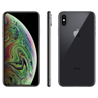 Image de Apple IPhone Xs Max - 6.5" - 4G - 64Go - RAM 4Go – 12Mpx - ID Face – Gris