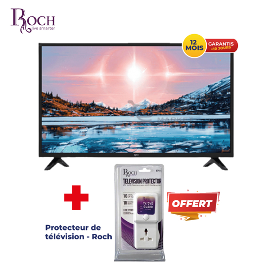 Image sur TV Roch 55" RH-LE55DA- B - Smart - Led - numérique - noir - garantie 12 mois
