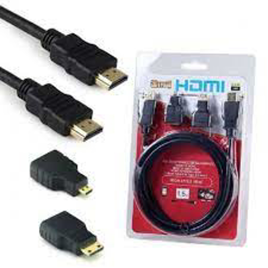 Image sur 3 IN 1 HDMI ADAPTATER
