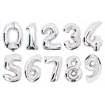 Image sur pouces Ballons gonflables en papier d'aluminium Ballons pour Baby Shower ou Happy Birthday Party Wedding Party Decor